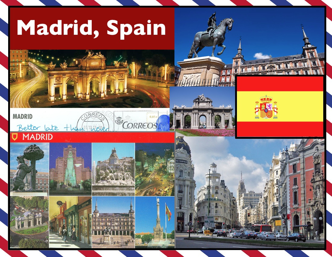 Neću WhatsApp ili Viber, hoću razglednicu... - Page 3 Madrid-postcard